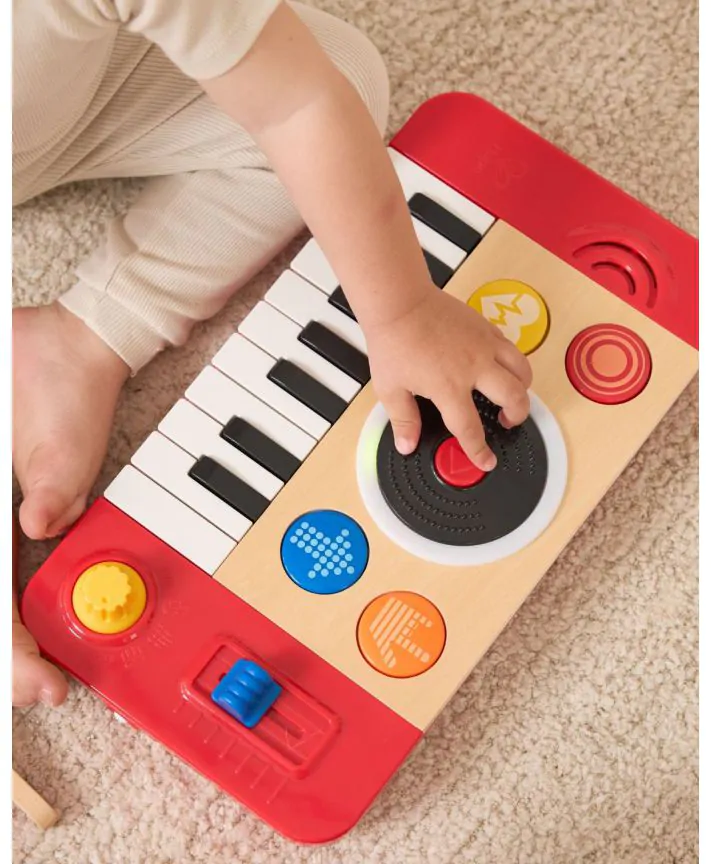 אורגן DJ סובב ונגן אורות וצלילים HAPE