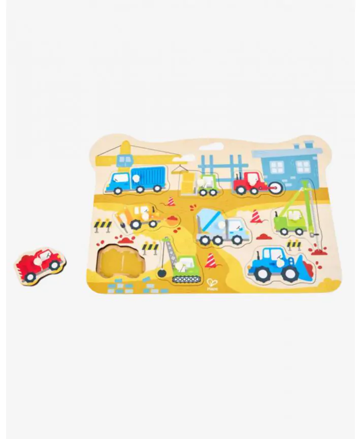 פאזל צורות- כלי תחבורה בנייה – HAPE