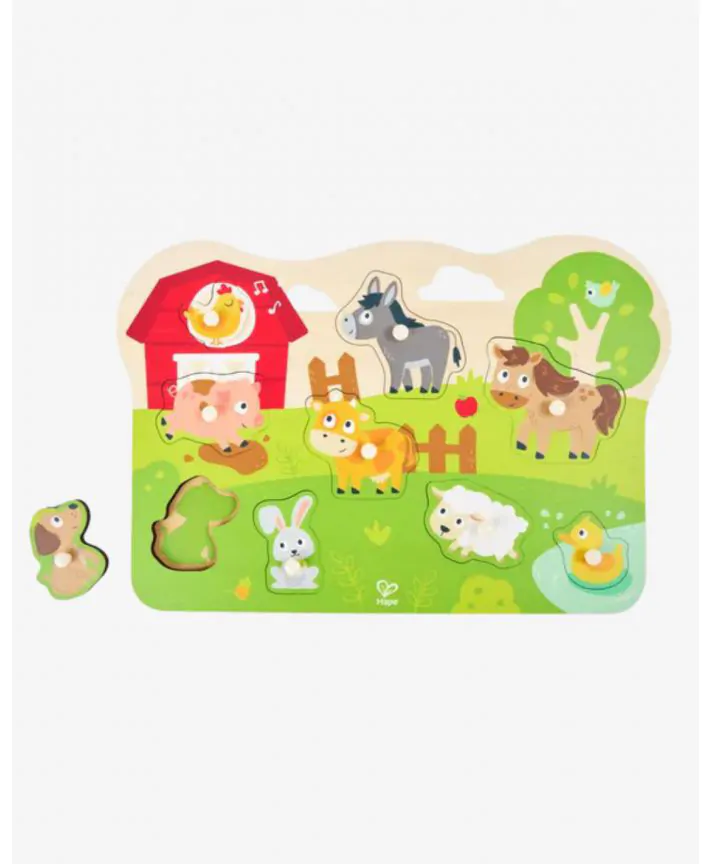 פאזל צורות- חווה חקלאית– HAPE