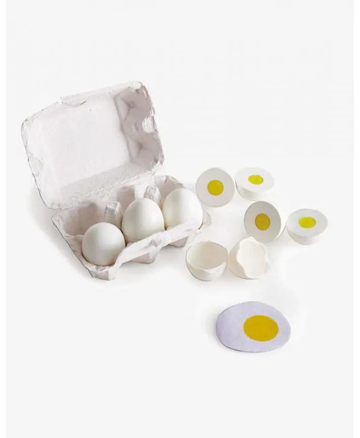 משחק דמיון באוכל - קרטון ביצים למשחק HAPE