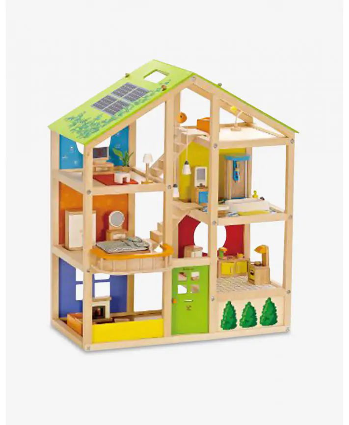 בית בובות ענק מאובזר האפה - עונות השנה HAPE