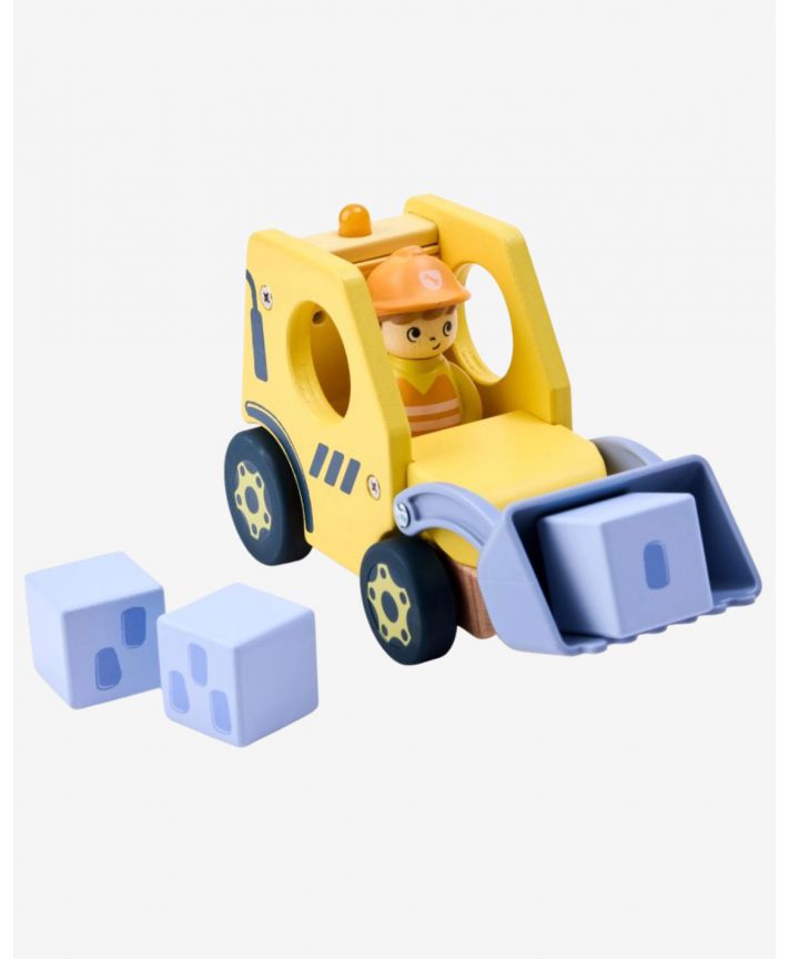 דחפור בנייה עם צלילים – HAPE