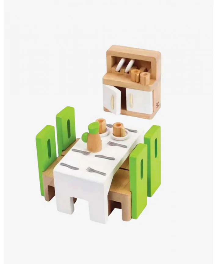ריהוט לבית בובות -חדר אוכל HAPE