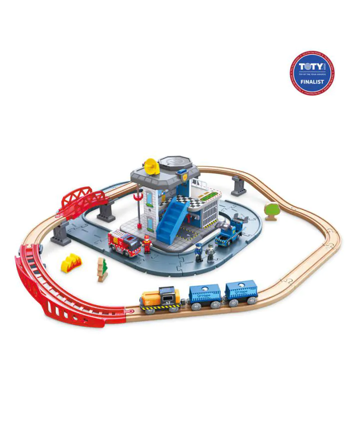 סט מסילות רכבת מרכז חירום ושירות HAPE