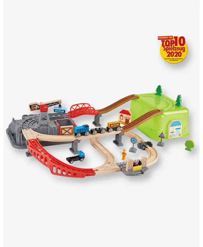 סט מסילות רכבת מתקדם HAPE