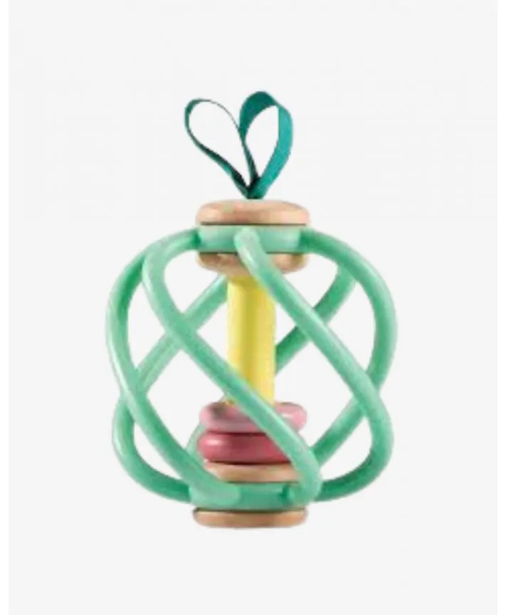 צעצוע רעשן אחיזה תפוח HAPE