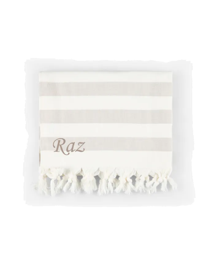 מגבת חוף מודפסת