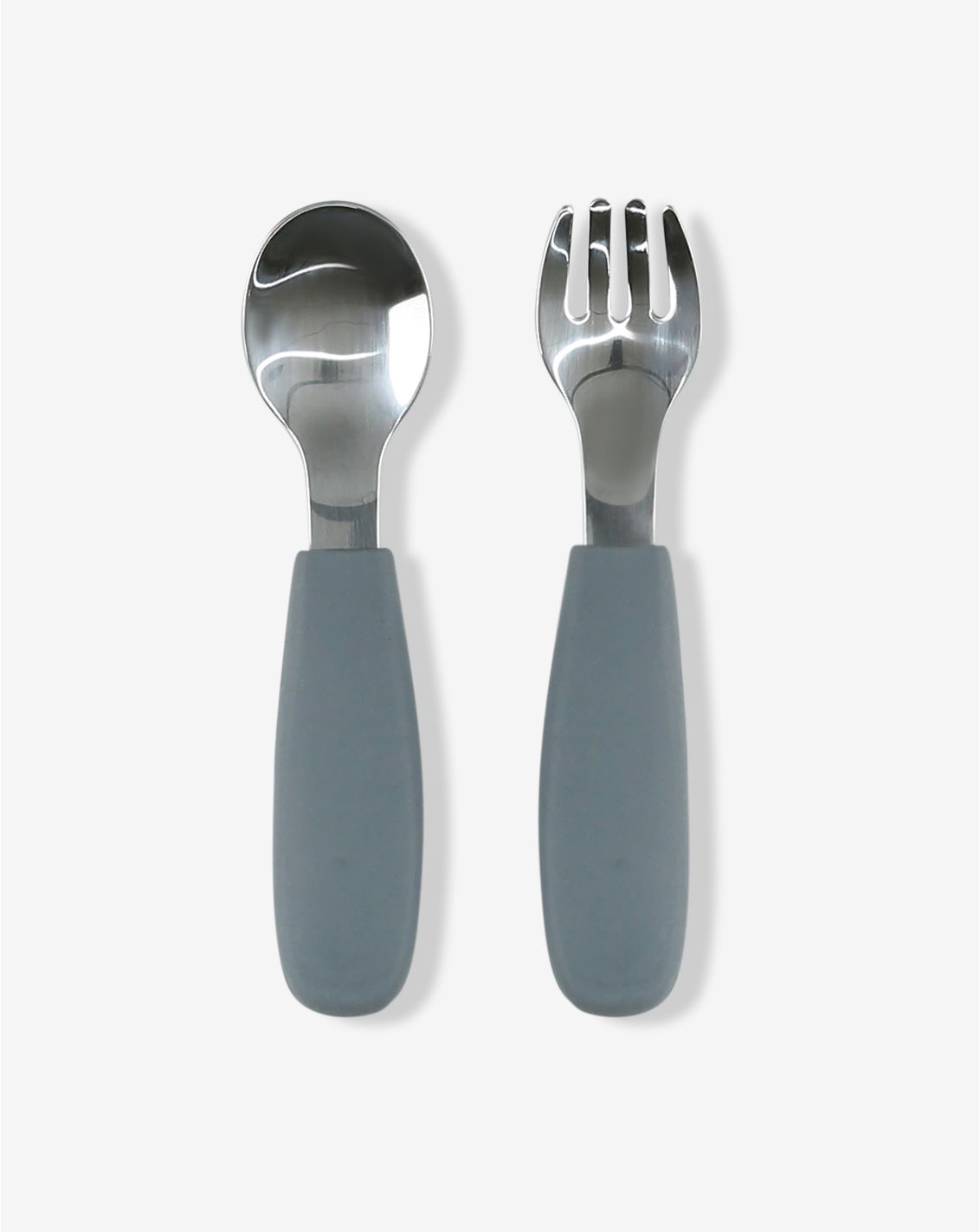 סט כפית ומזלג מסיליקון