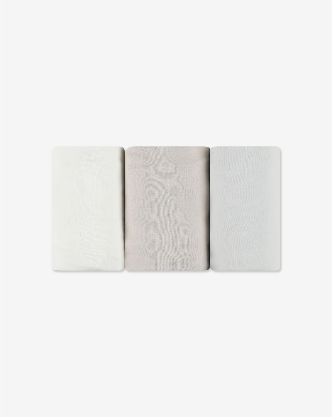 שלישיית סדינים לעריסה ג'רסי Cotton cloud