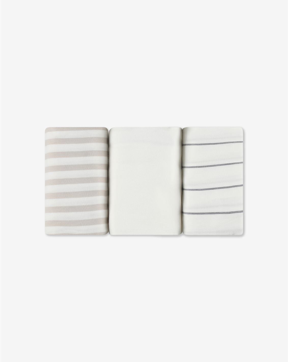 שלישיית סדינים לעריסה ג'רסי Cotton cloud
