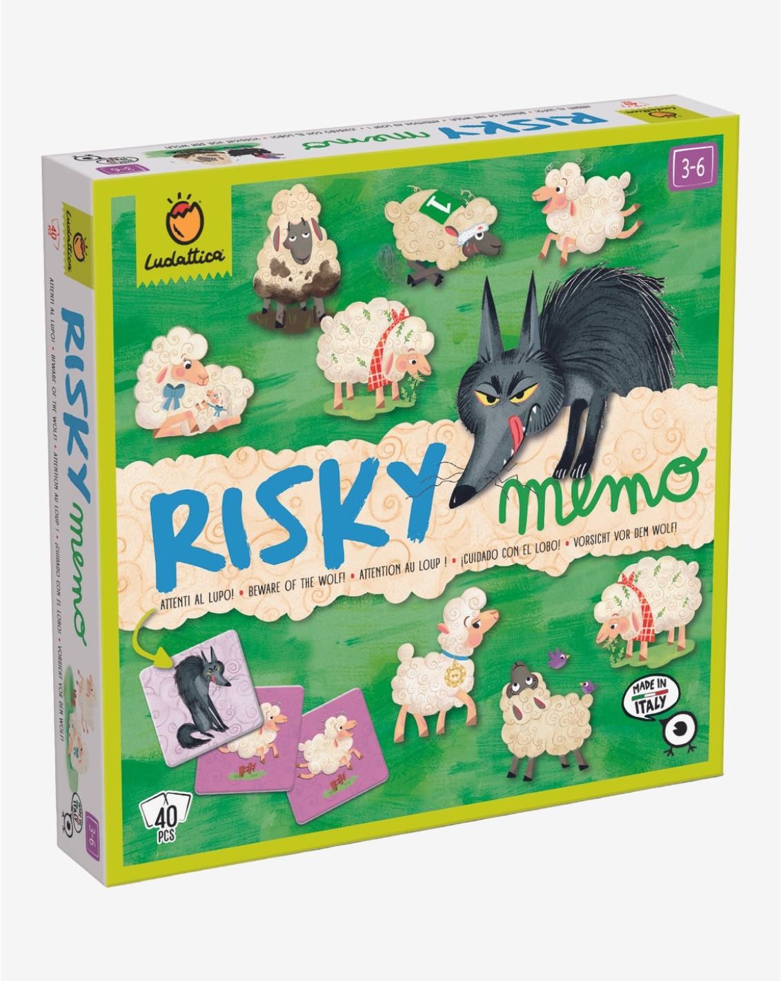 משחק זיכרון+כבשים LUDATTICA-1