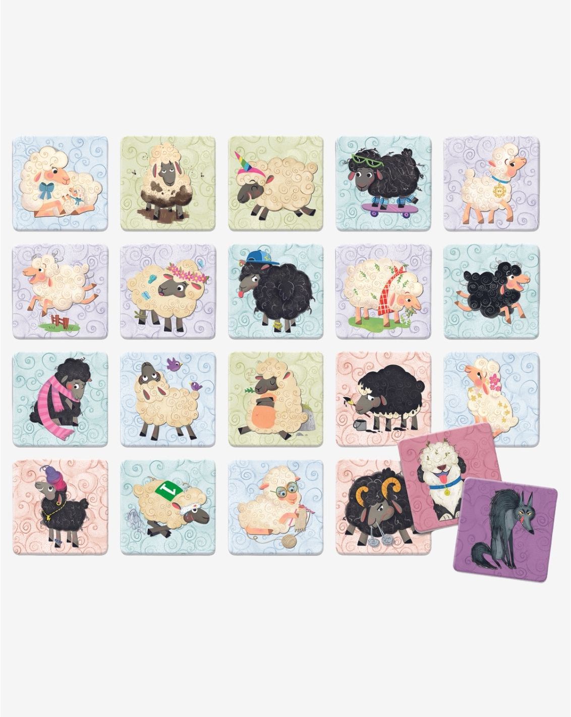 משחק זיכרון+כבשים LUDATTICA-2