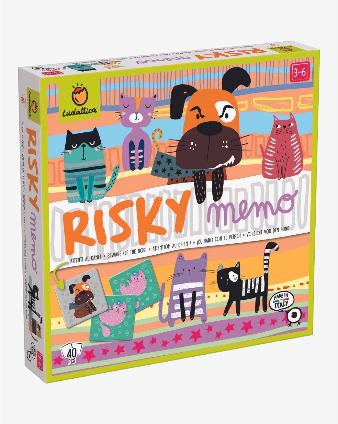 משחק זיכרון+חתולים LUDATTICA-1