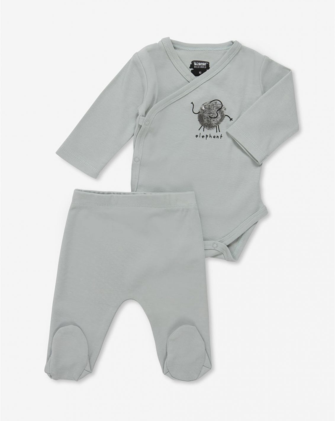 סט בגד גוף ומכנסיים