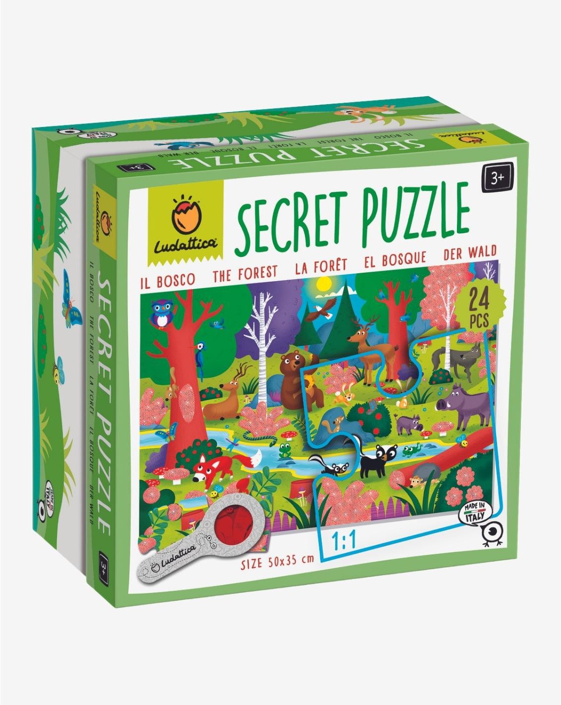 פאזל תמונות סודיות יער LUDATTICA-1