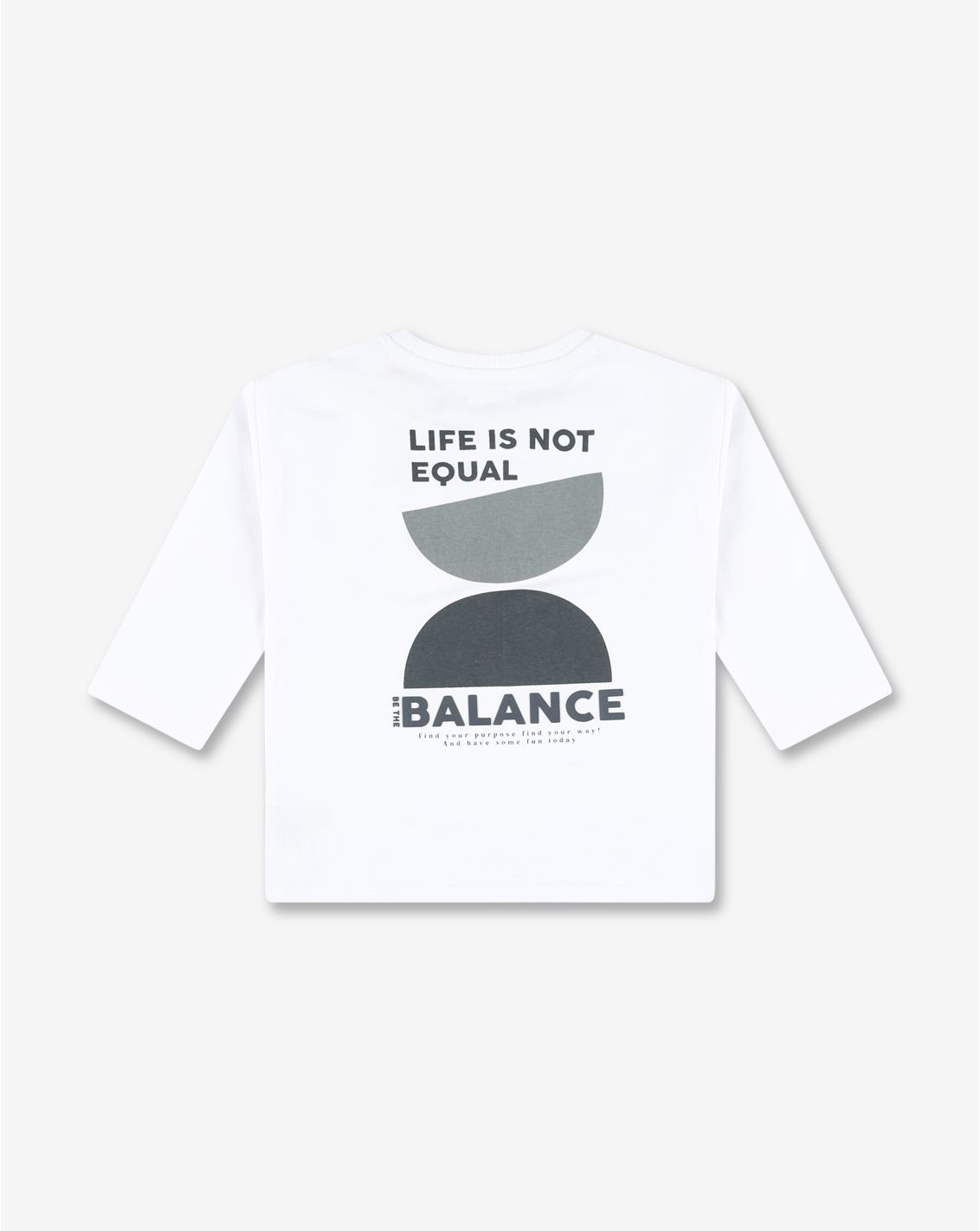 חולצת טי שרוולים ארוכים בנים BASIC BLISS