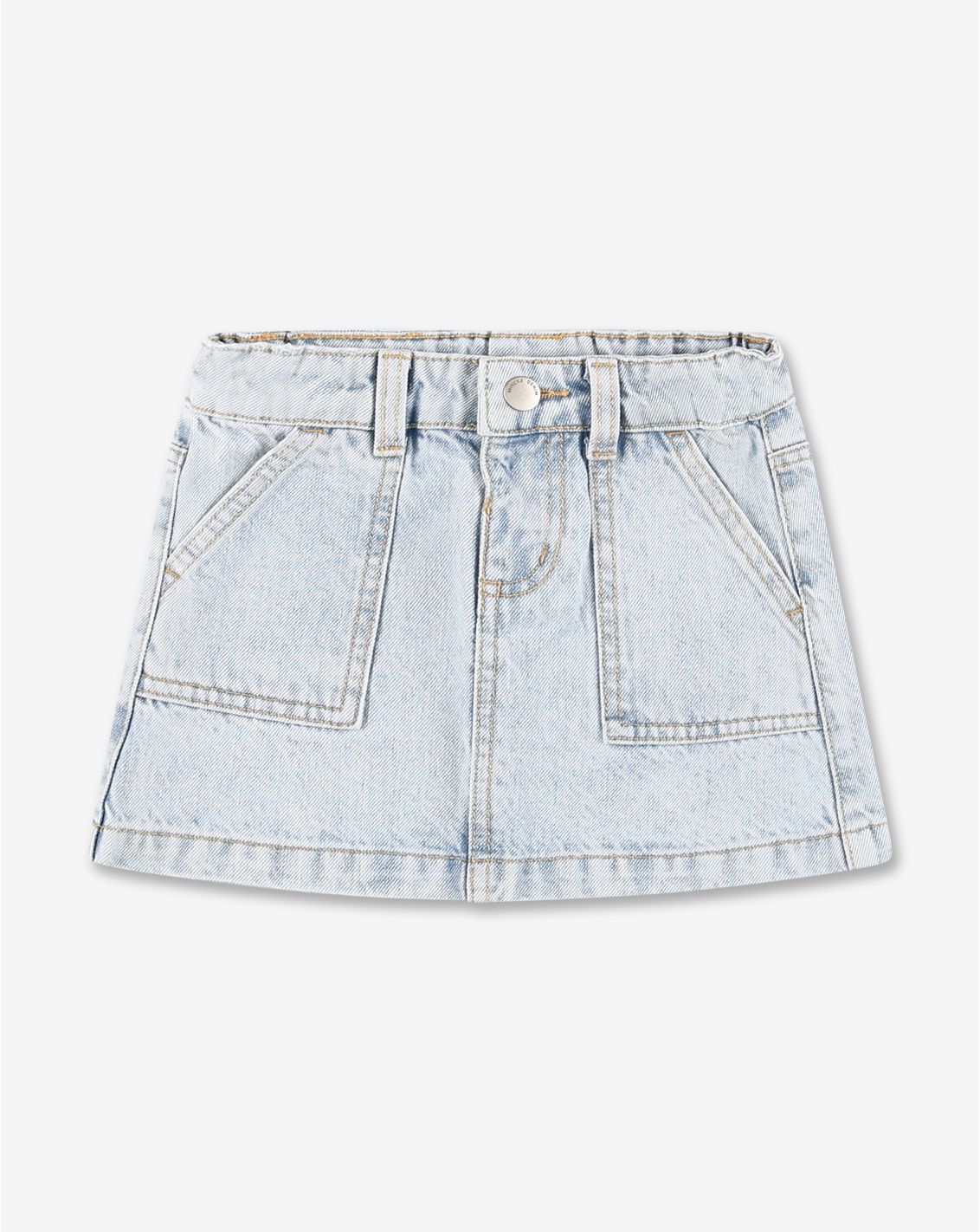 חצאית ג'ינס עם כיסים