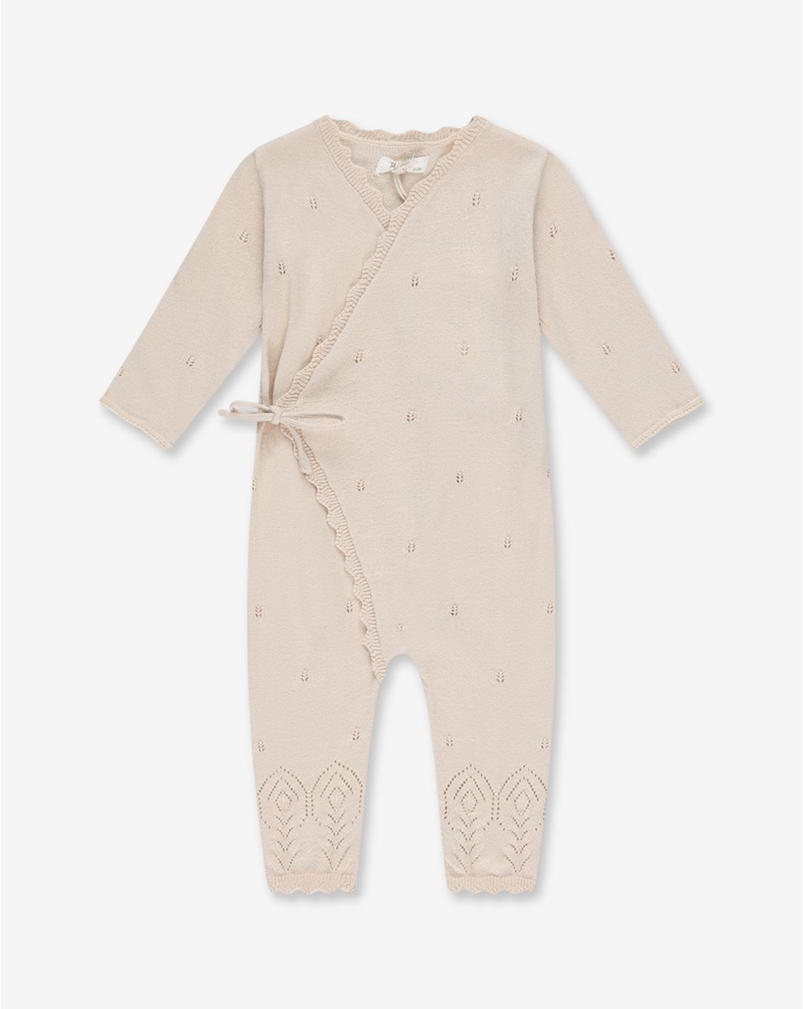 אוברול סריג פוינטל 0-3