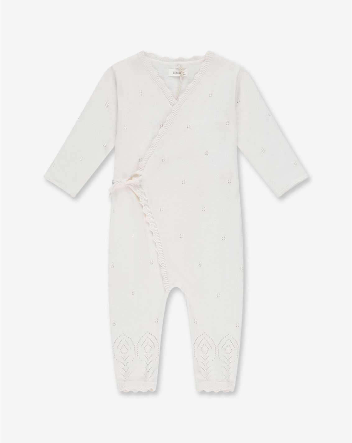 אוברול סריג פוינטל 3-6