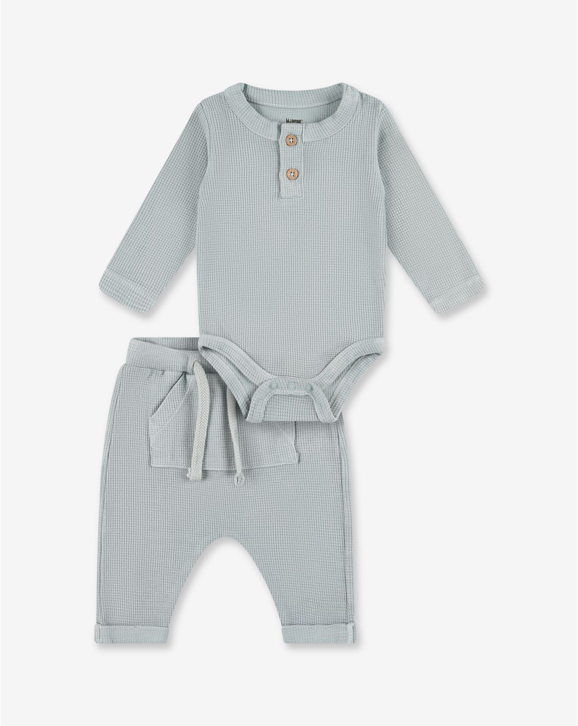 סט בגד גוף ומכנסי פיקה