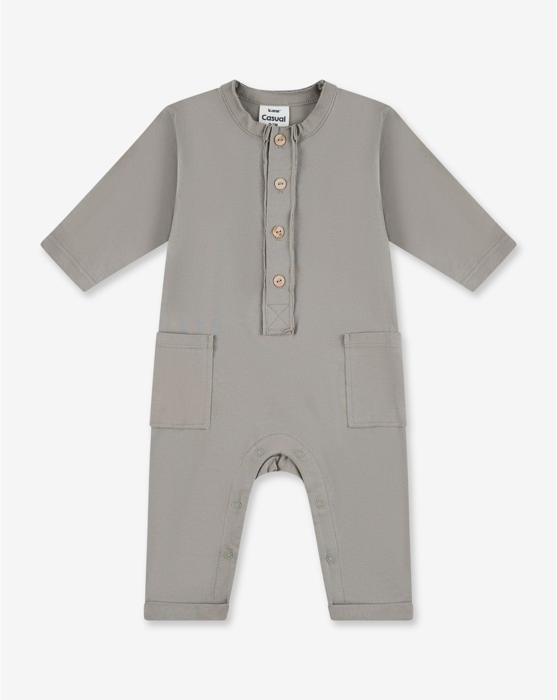 אוברול עם כפתרה COTTONS