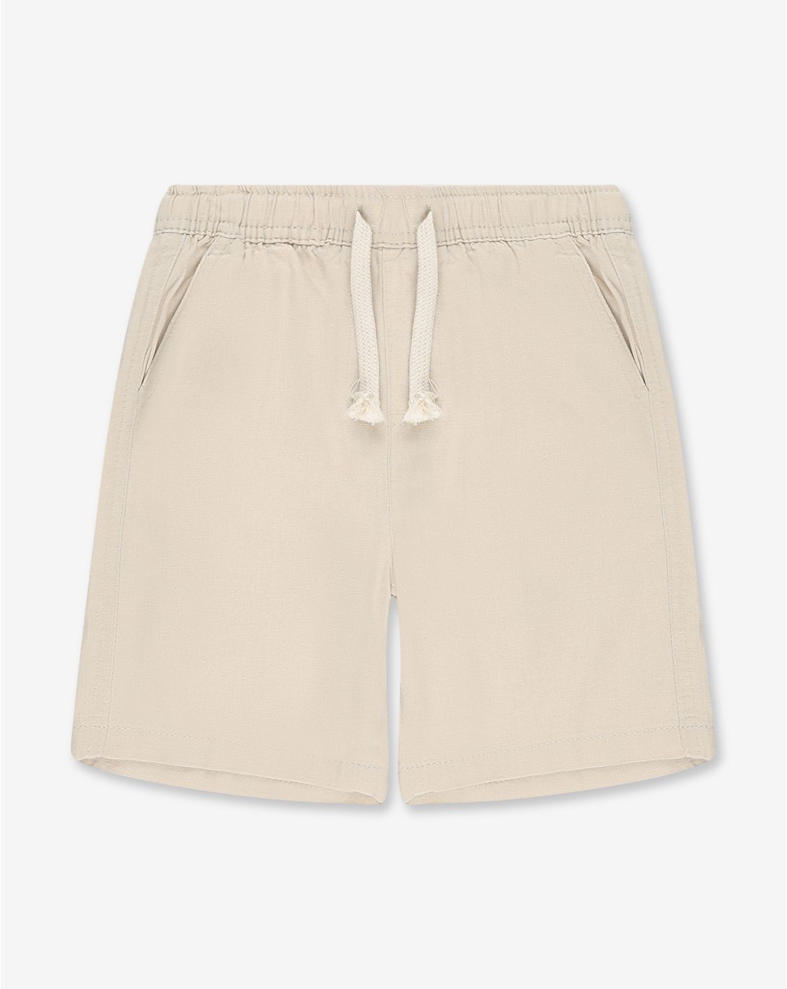 מכנסיים במראה פשתן קצרים Special Times