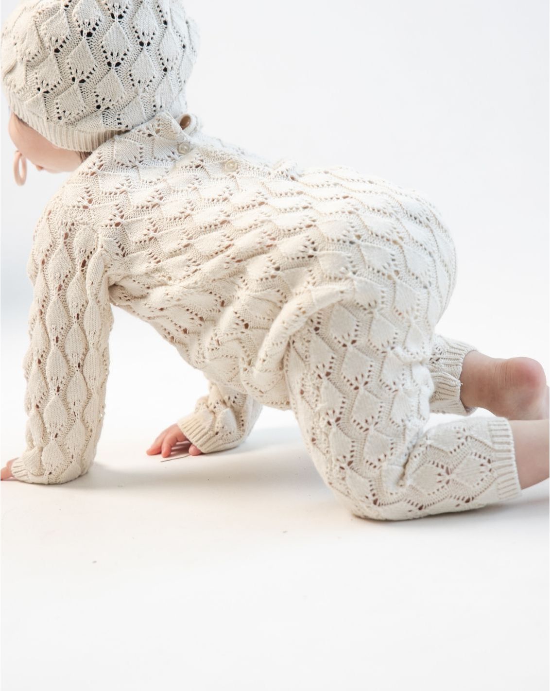 אוברול סריג בנות