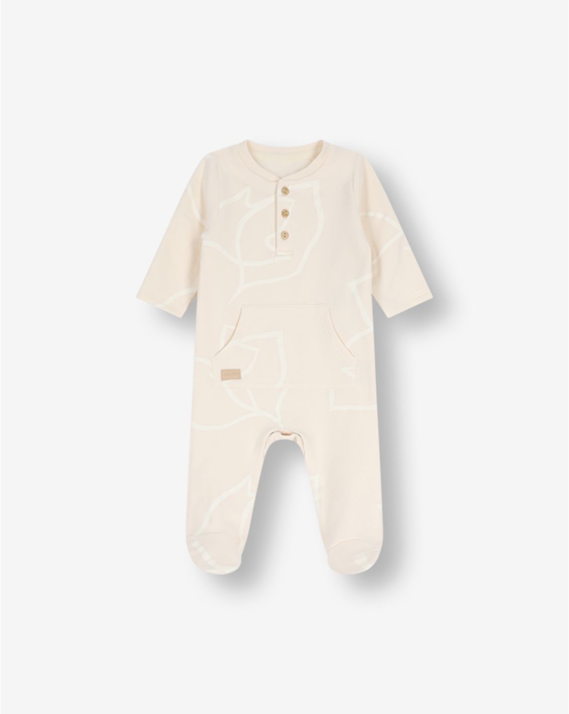 אוברול פלנל עם כיס