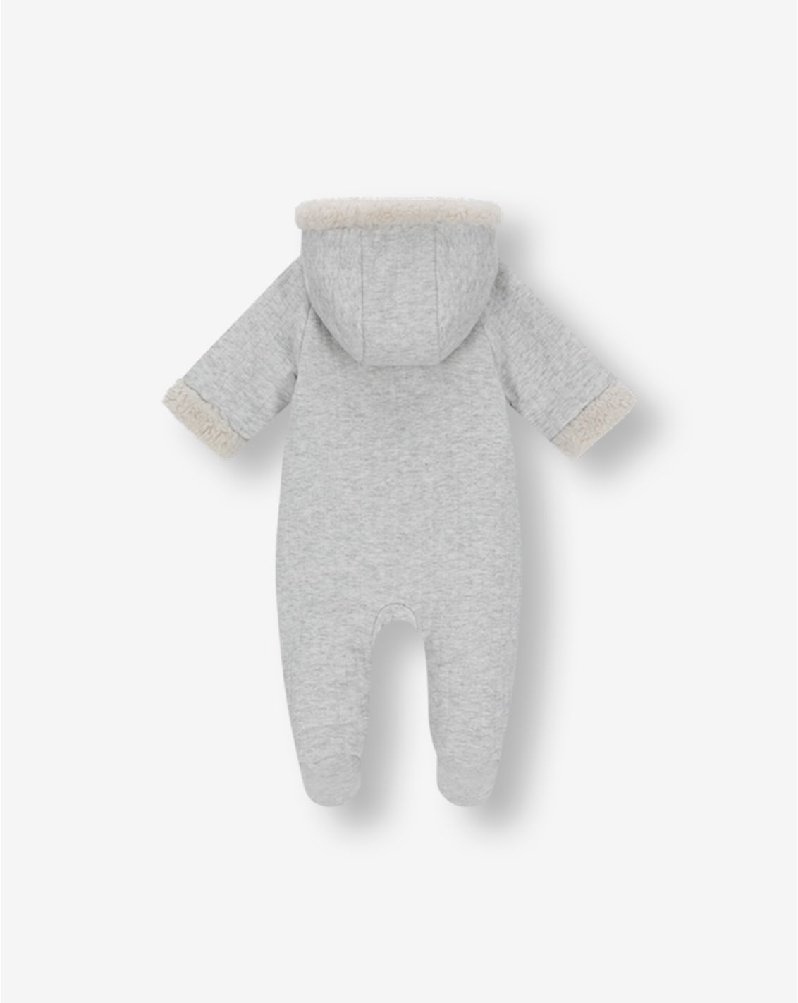 אוברול ג’רזי קווילט עם קפוצ’ון ושרפה