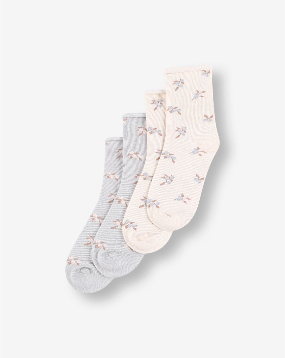 מארז זוג גרביים SOCKS 28-30,אפור מלאנז' בהיר,28-30,