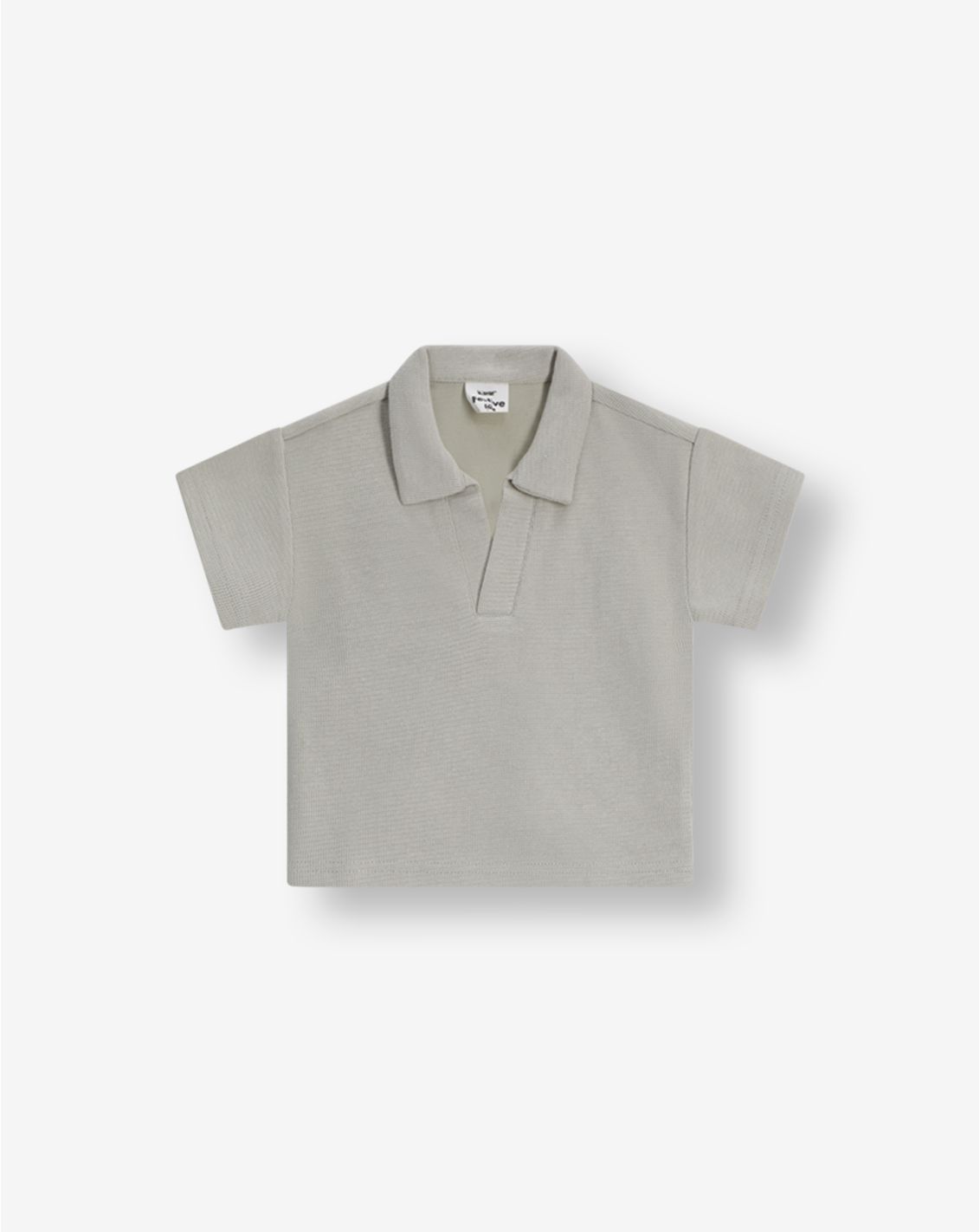 חולצת פולו סרוגה