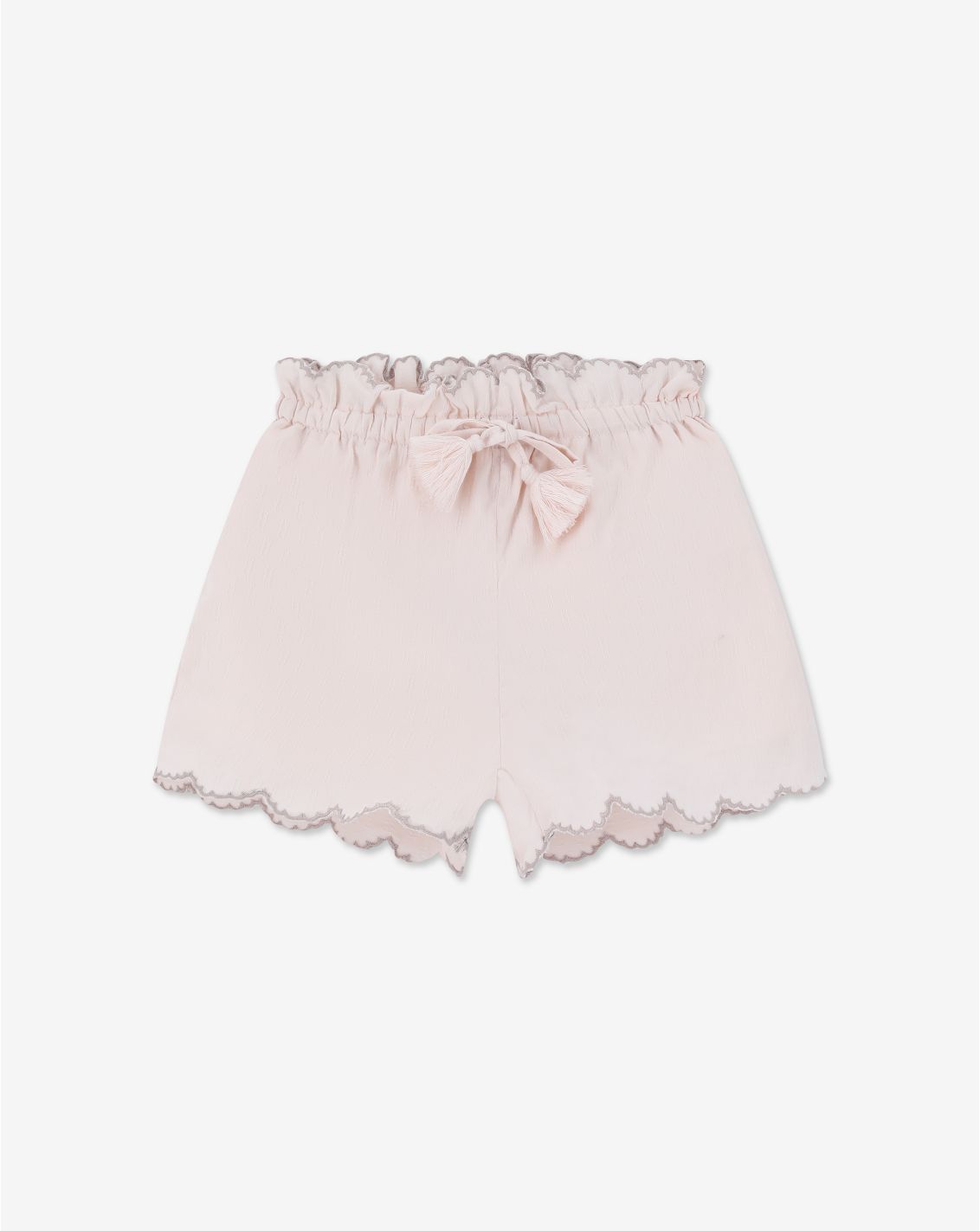 מכנסי אריג קצרים