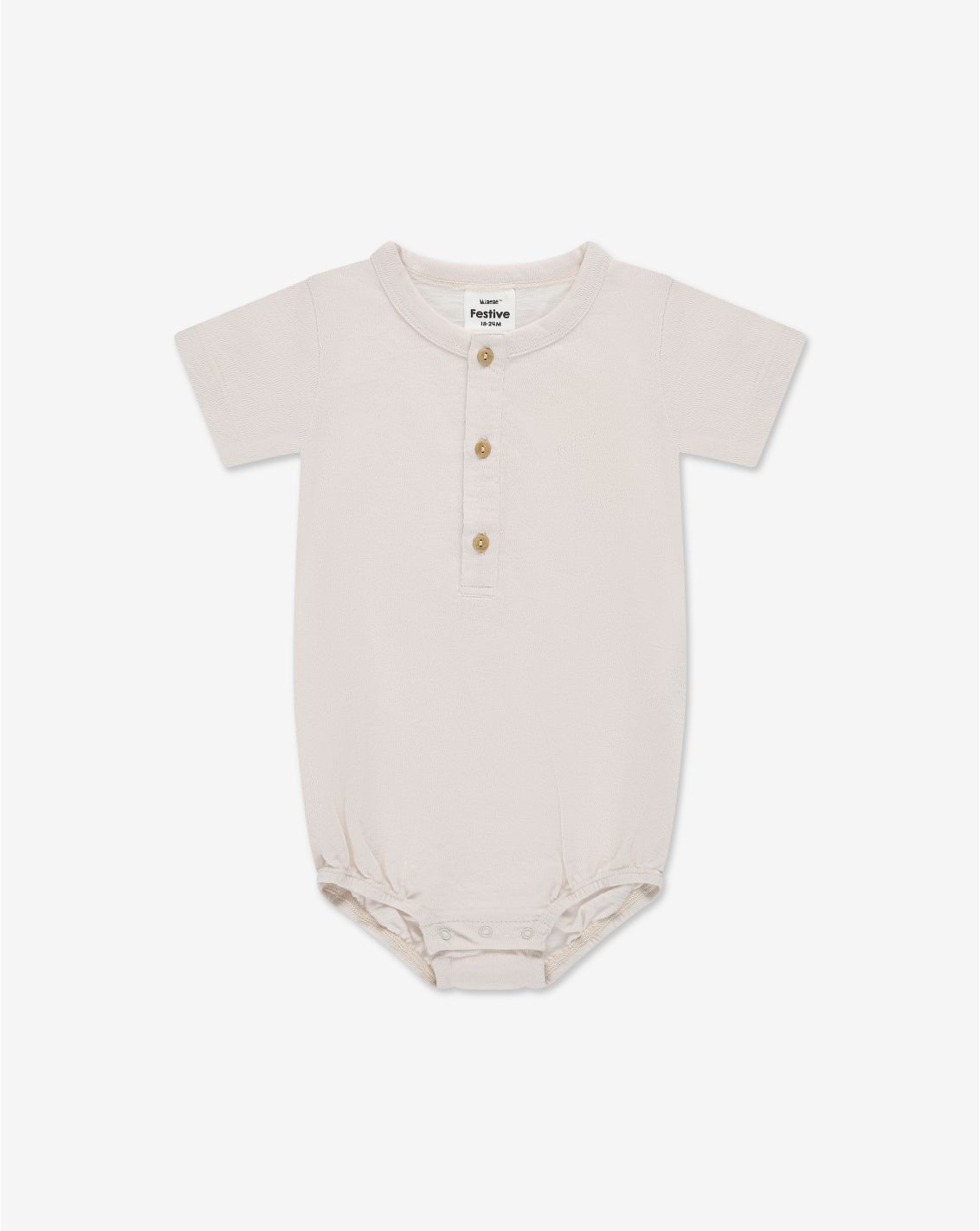 בגד גוף עם כפתרה