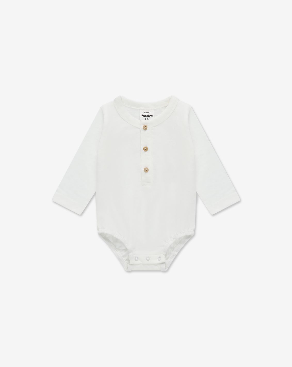 בגד גוף עם כפתרה בייבי A