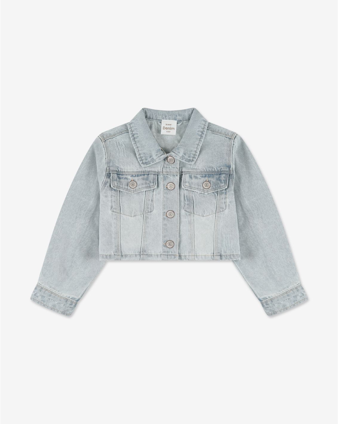 ג'קט ג'ינס קצר בנות