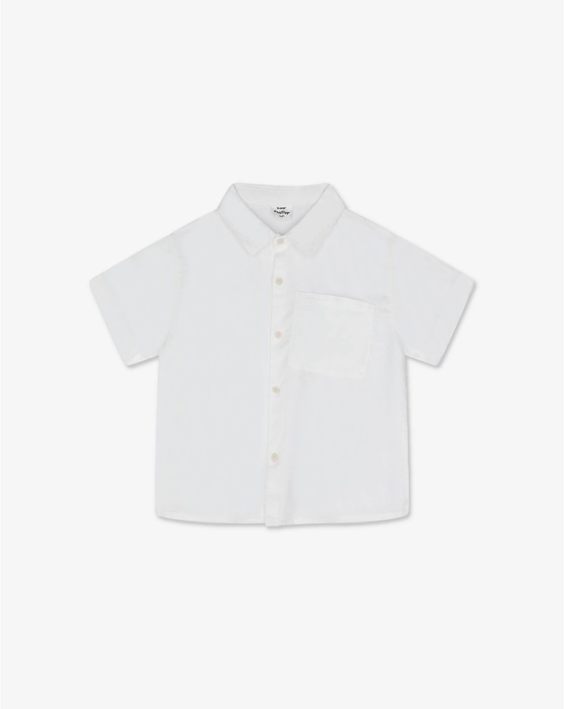 חולצת אריג מכופתרת