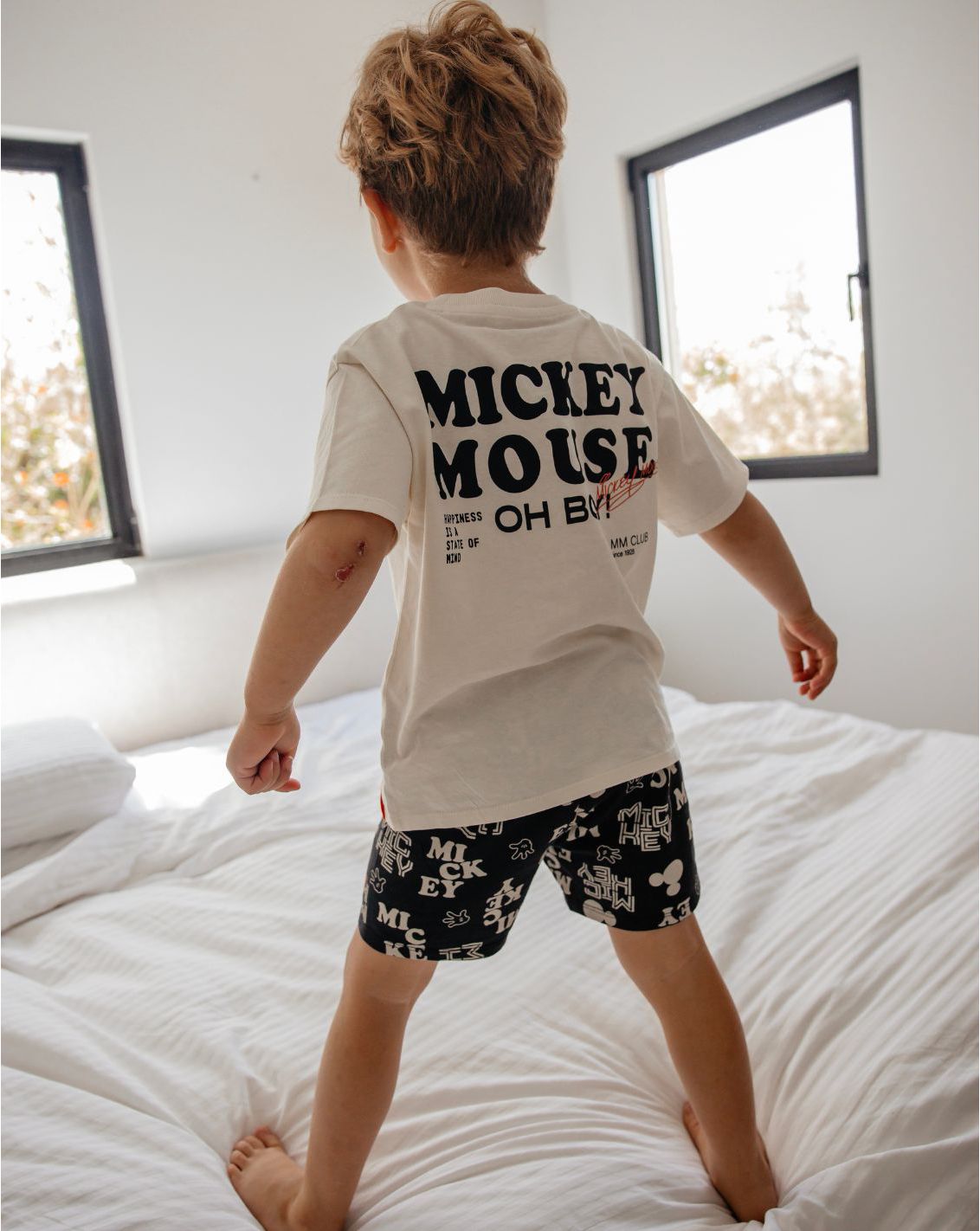סט פיג'מה חולצה ומכנסיים דיסני