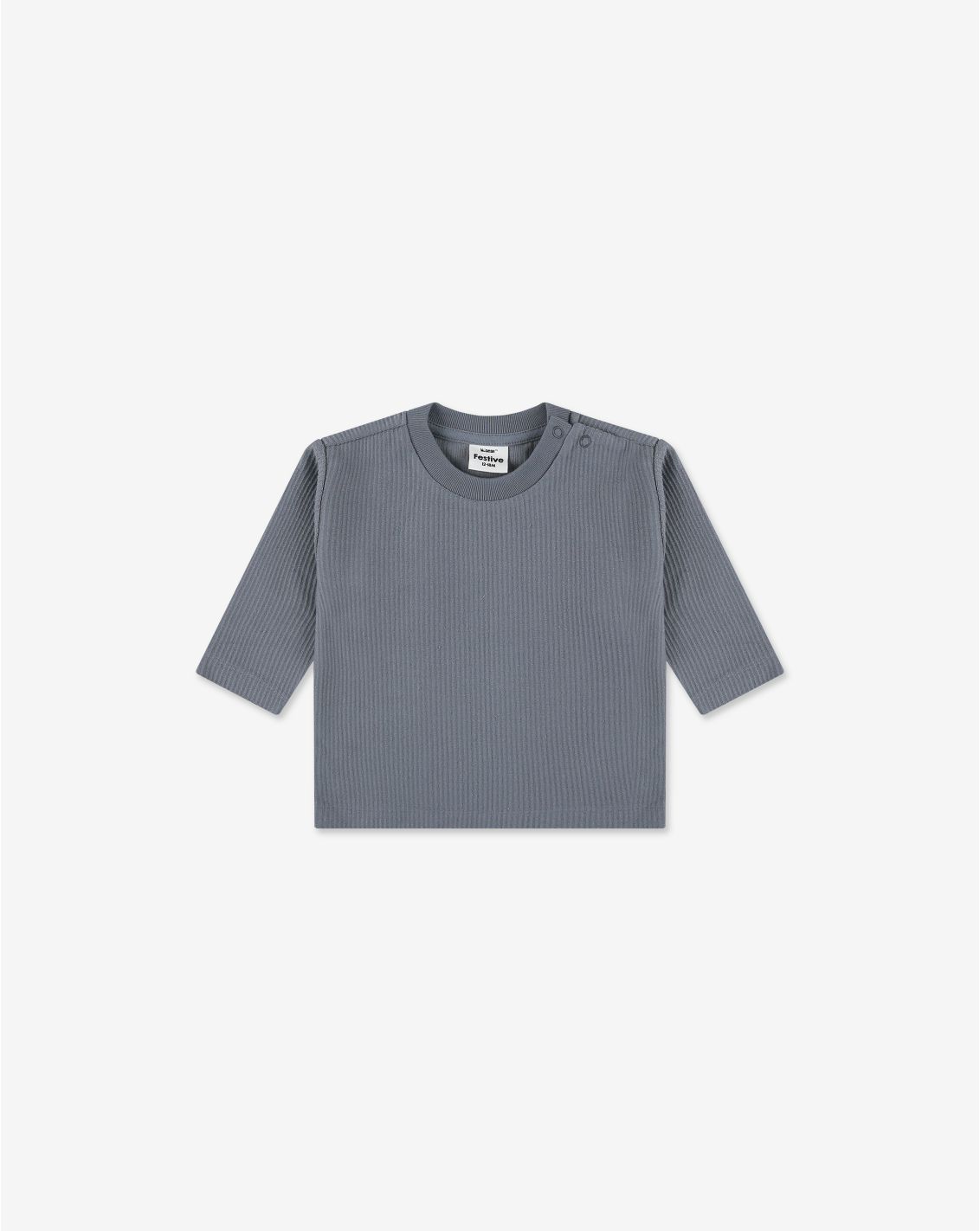 חולצת ריב שרוול ארוך בייבי