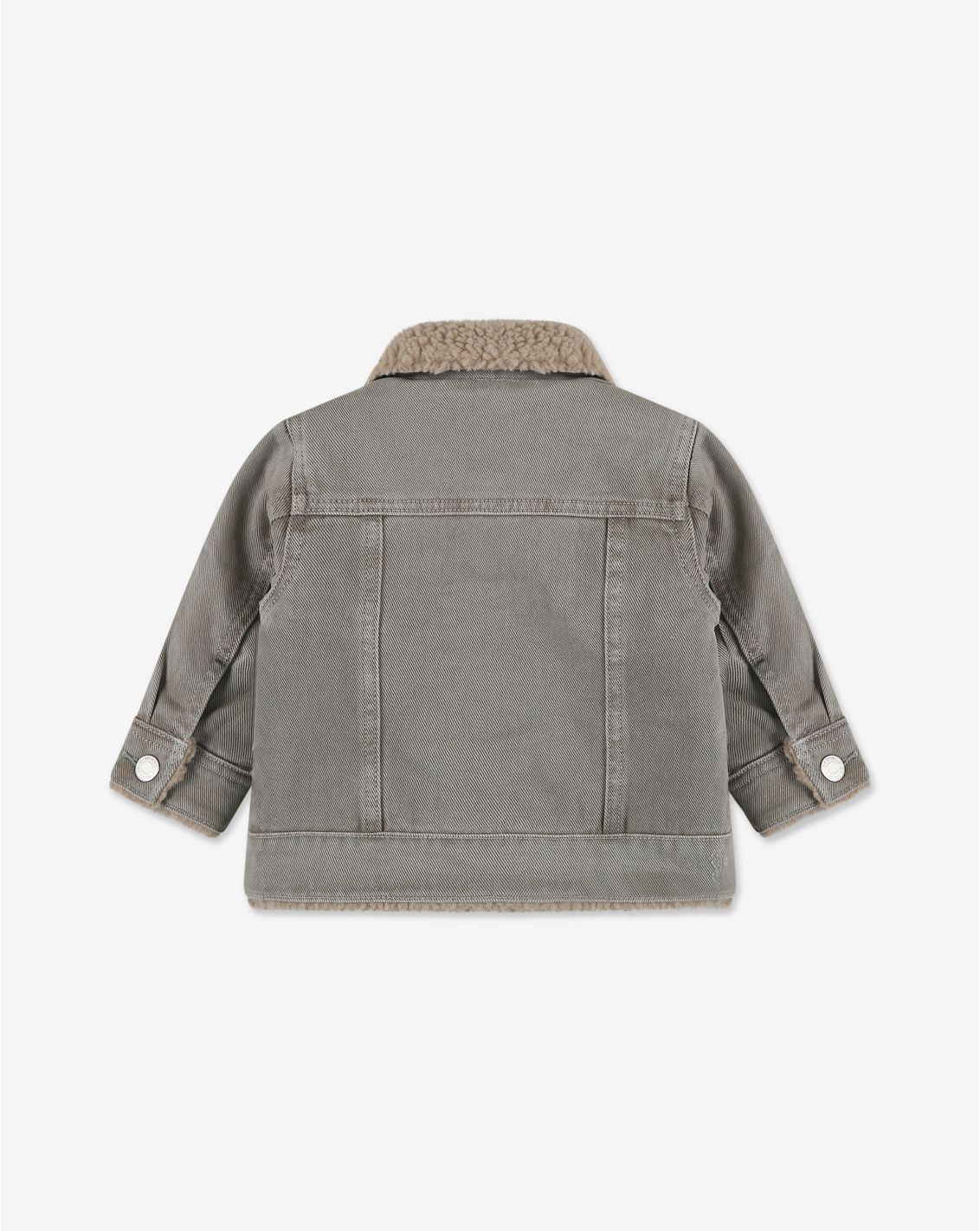 ג'קט ג'ינס עם פרווה בייבי