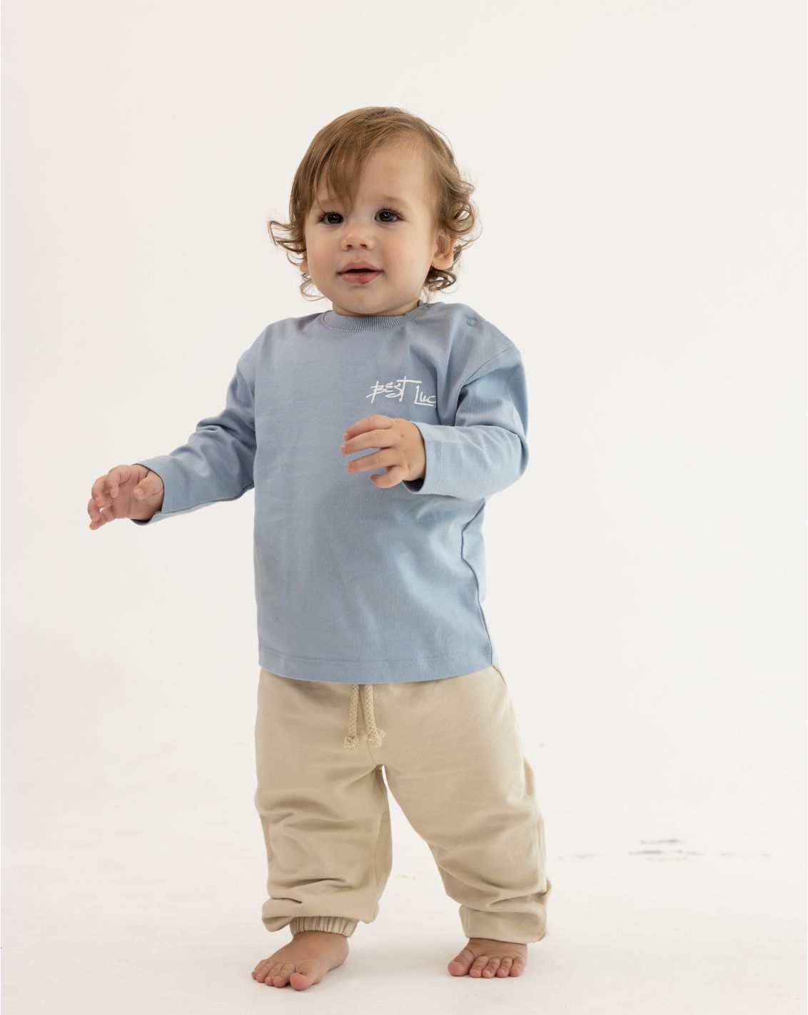 חולצת טי שרוולים ארוכים בנים בייבי