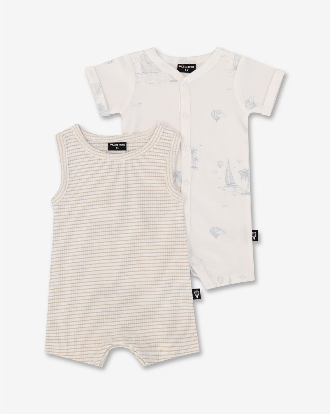 זוג אוברולים - בנים 6-12 TMH