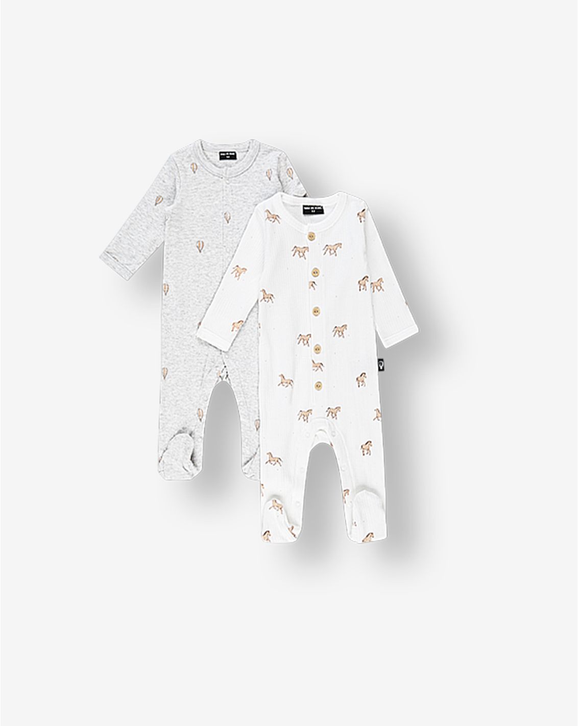 מארז זוג אוברולים 0-3