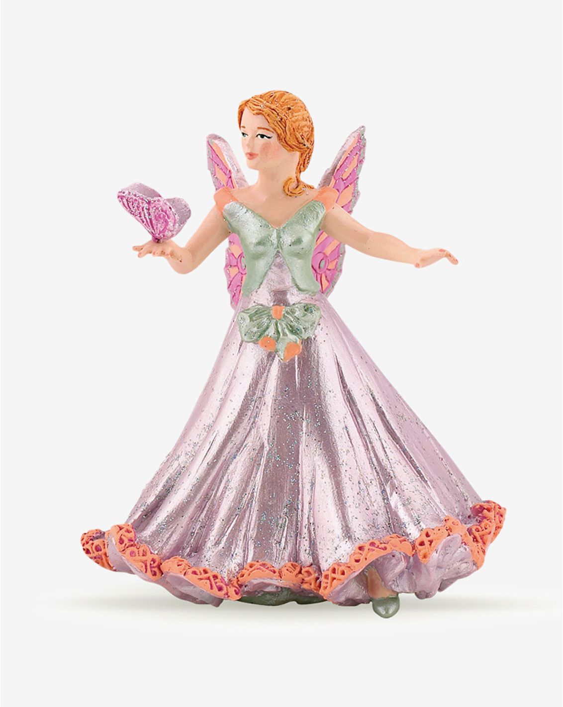 דמות מניטורה למשחק דמיון אלפית ורודה עם פרפר PAPO