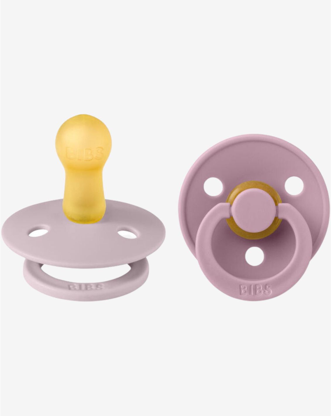זוג מוצצי ביבס  לטקס  מידה 1 | BIBS-3
