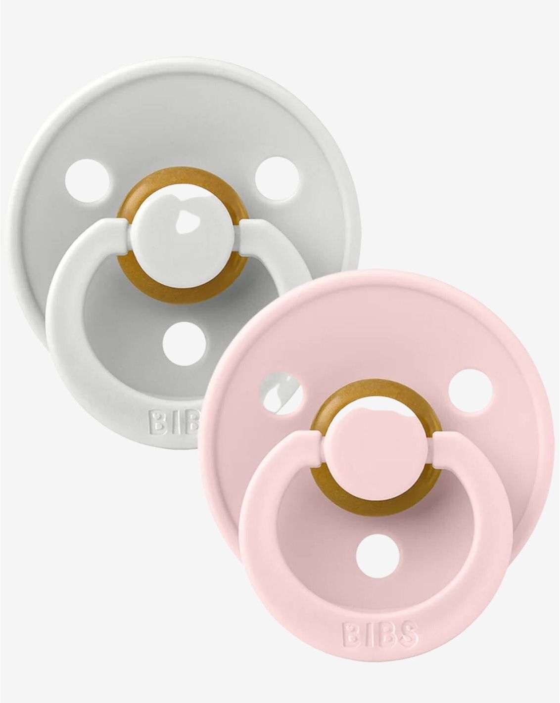 זוג מוצצי ביבס  לטקס  מידה 1 | BIBS-2