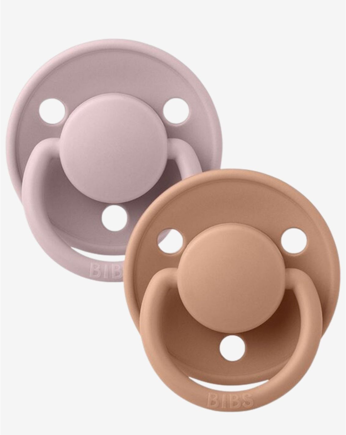 זוג מוצצי ביבס מידה 1 לטקס | BIBS-2