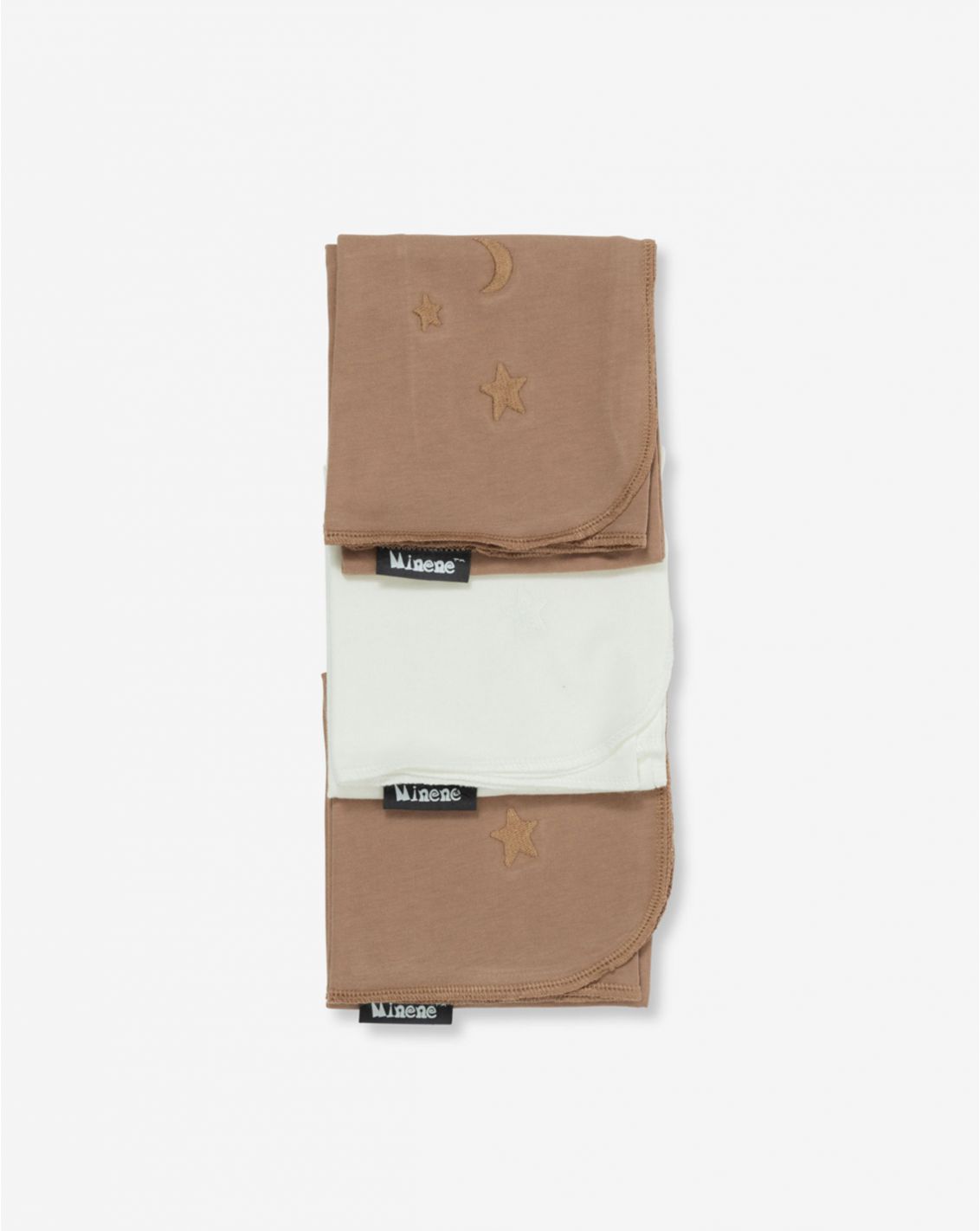 שלישיית חיתולי ג'רסי - ליין רקום