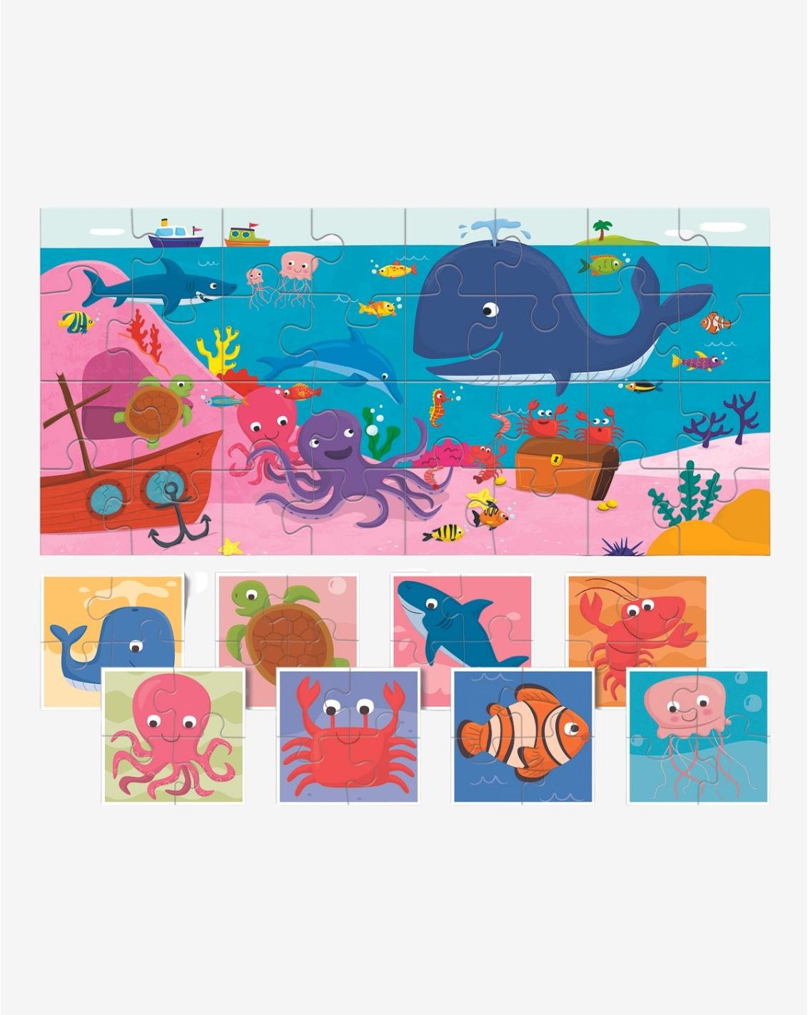 פאזל קטנטנים אוקיינוס LUDATTICA-2