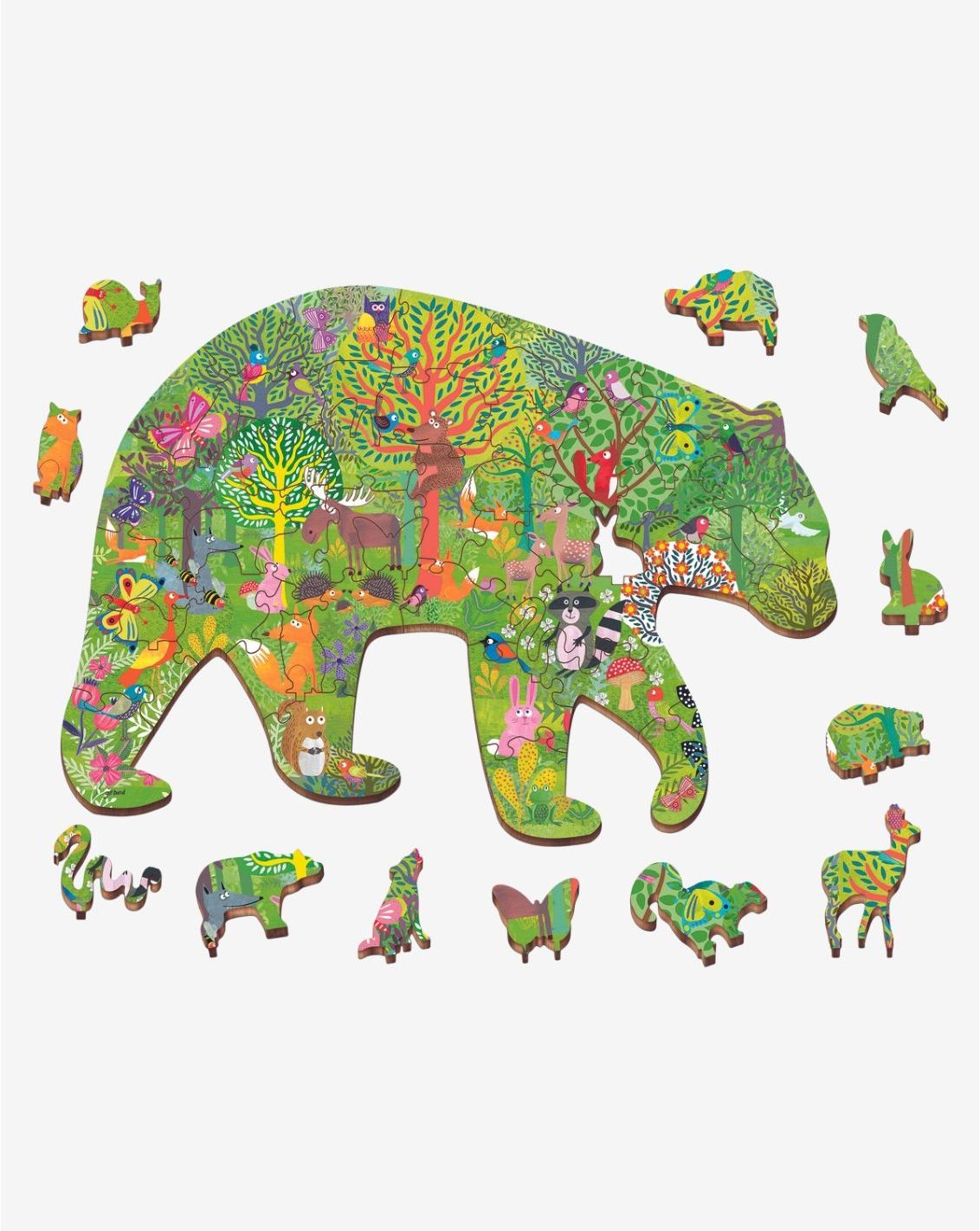 פאזל עץ יער LUDATTICA-2