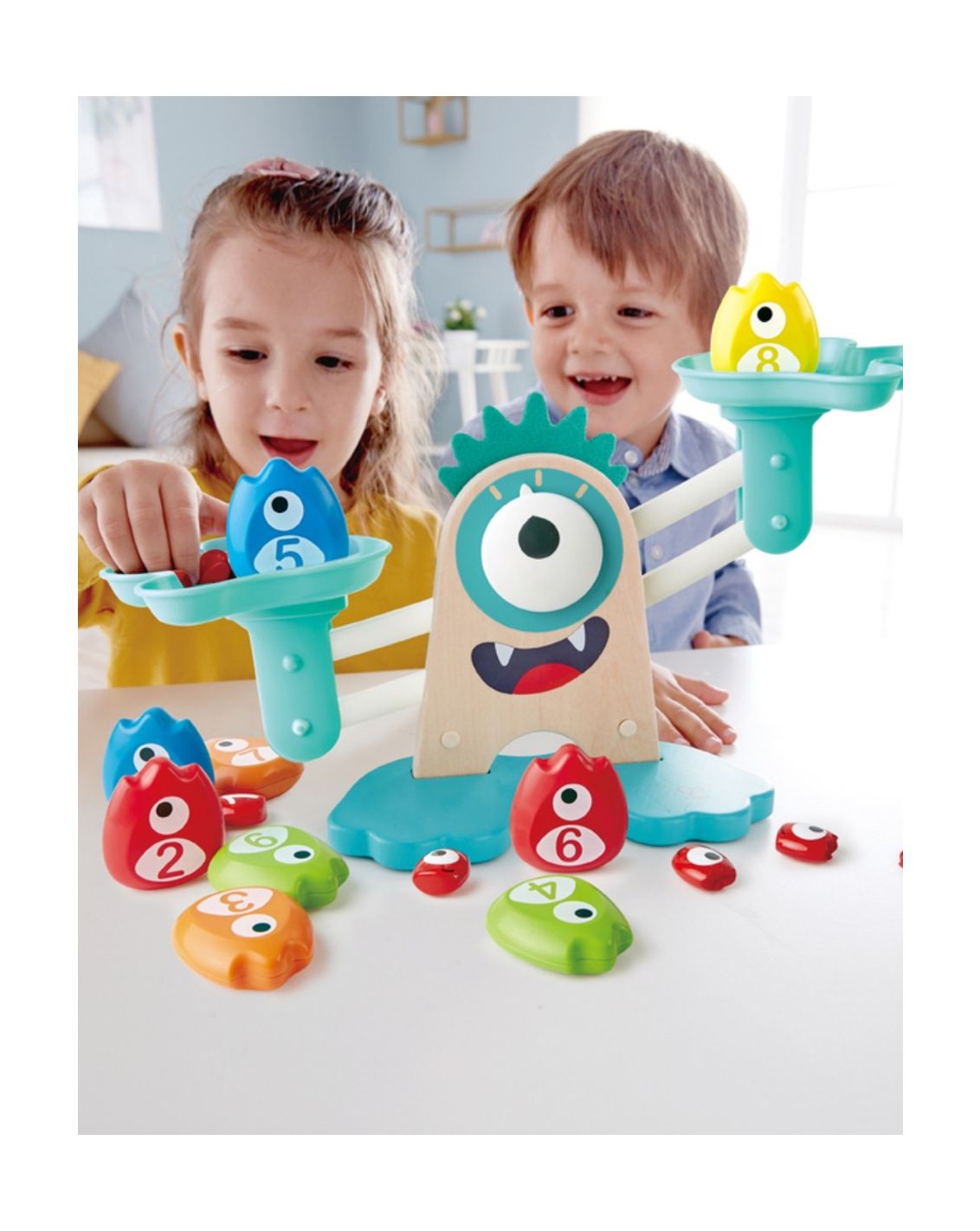 משחק חשבון - מפלצת על המאזניים HAPE-3